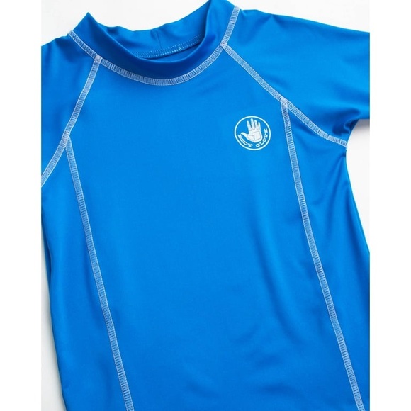 Body Glove Boys Rash Guard Shirt -Short Sleeve UPF 50+ Sun Protection Swim Shirt - Picture 3 of 5